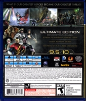 Sony PlayStation 4 Injustice Gods Among Us Ultimate Edition Back CoverThumbnail